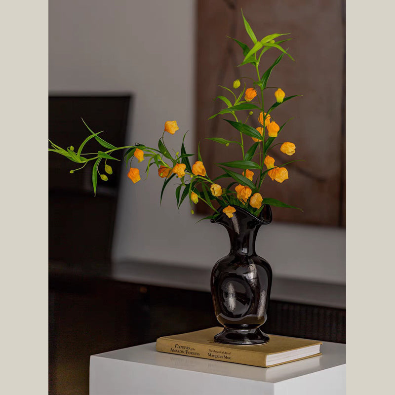 Elegance Wave Ceramic Vase