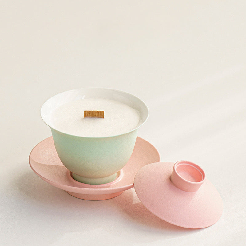 Gradient Glaze Teacup Scented Candle