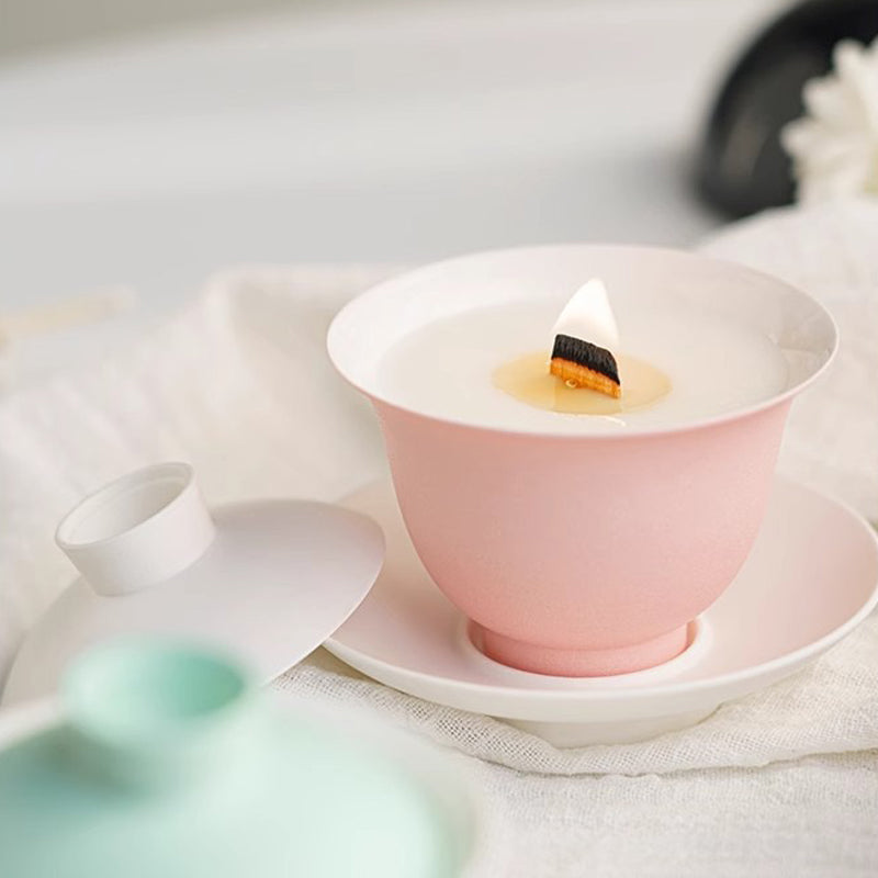 Gradient Glaze Teacup Scented Candle