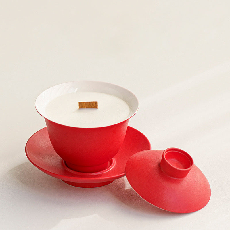 Gradient Glaze Teacup Scented Candle
