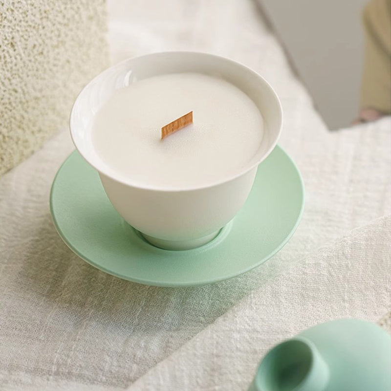 Gradient Glaze Teacup Scented Candle