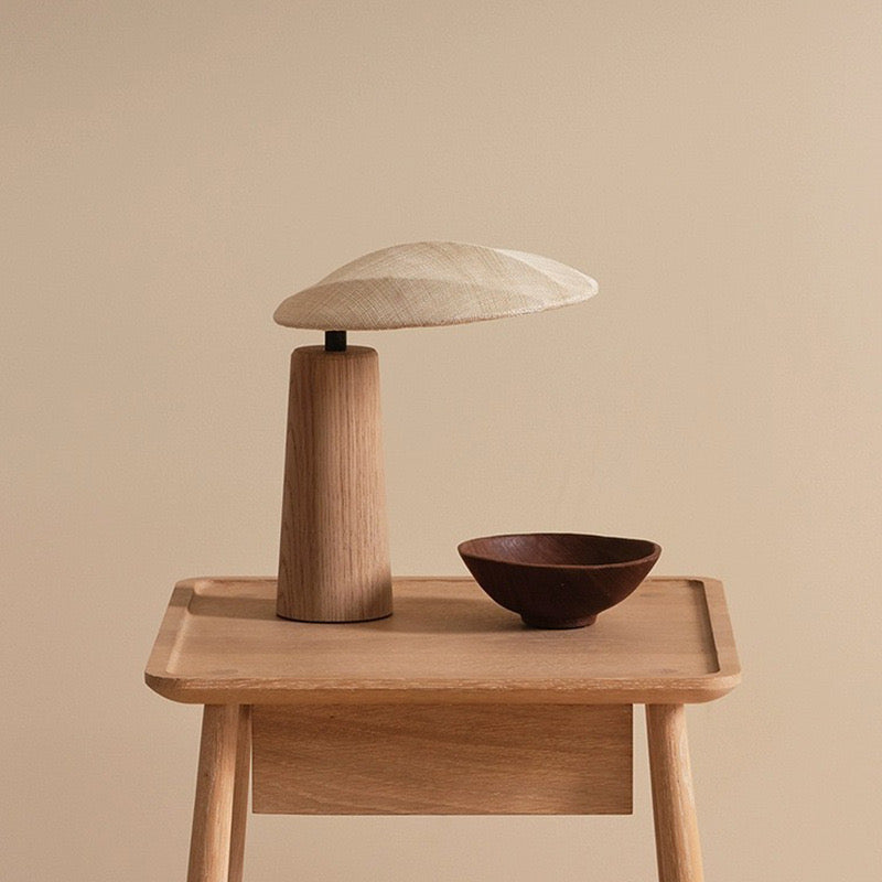 Wabi-Sabi Retro LED Table Lamp - Minimalist Vintage Aesthetic Cozy Night Light