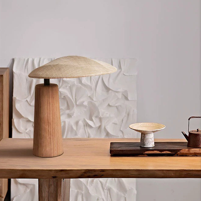 Wabi-Sabi Retro LED Table Lamp - Minimalist Vintage Aesthetic Cozy Night Light