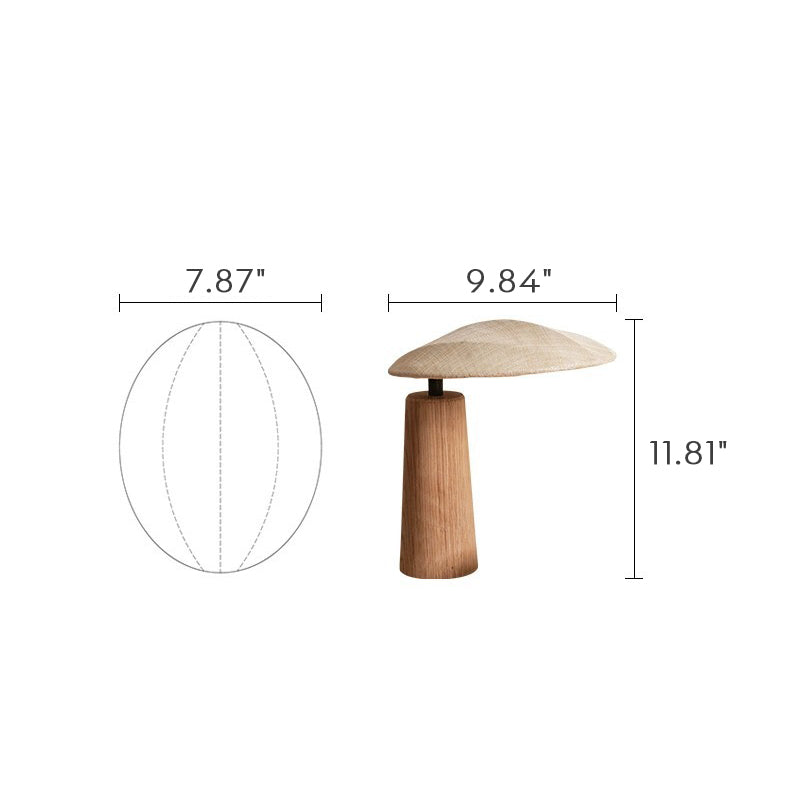 Wabi-Sabi Retro LED Table Lamp - Minimalist Vintage Aesthetic Cozy Night Light