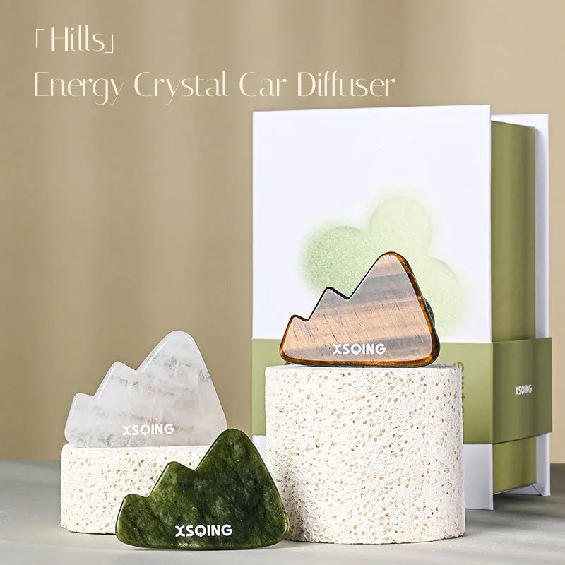 Hills｜Energy Crystal Car Diffuser XSQING